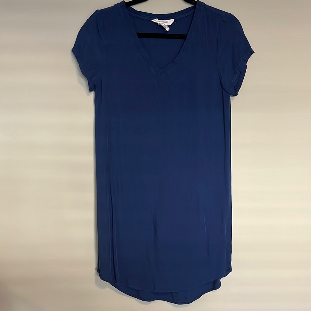 Blue Tshirt Dress